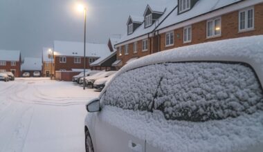 UK snow maps show 520-mile blanket over Britain - full list of 53 counties hit | Weather | News
