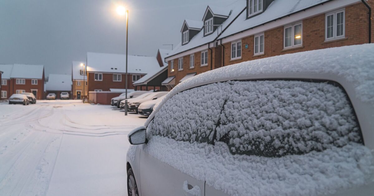 UK snow maps show 520-mile blanket over Britain - full list of 53 counties hit | Weather | News
