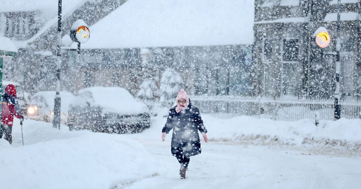 Snow forecast maps show huge 'Beast from the East' burying 52 UK cities - full list | Weather | News
