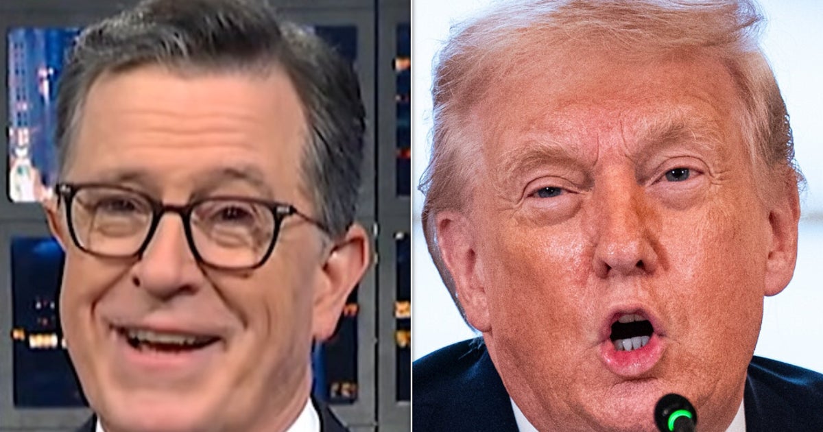 Stephen Colbert Has A Theory For Trump's 'Weird' Meeting Moment