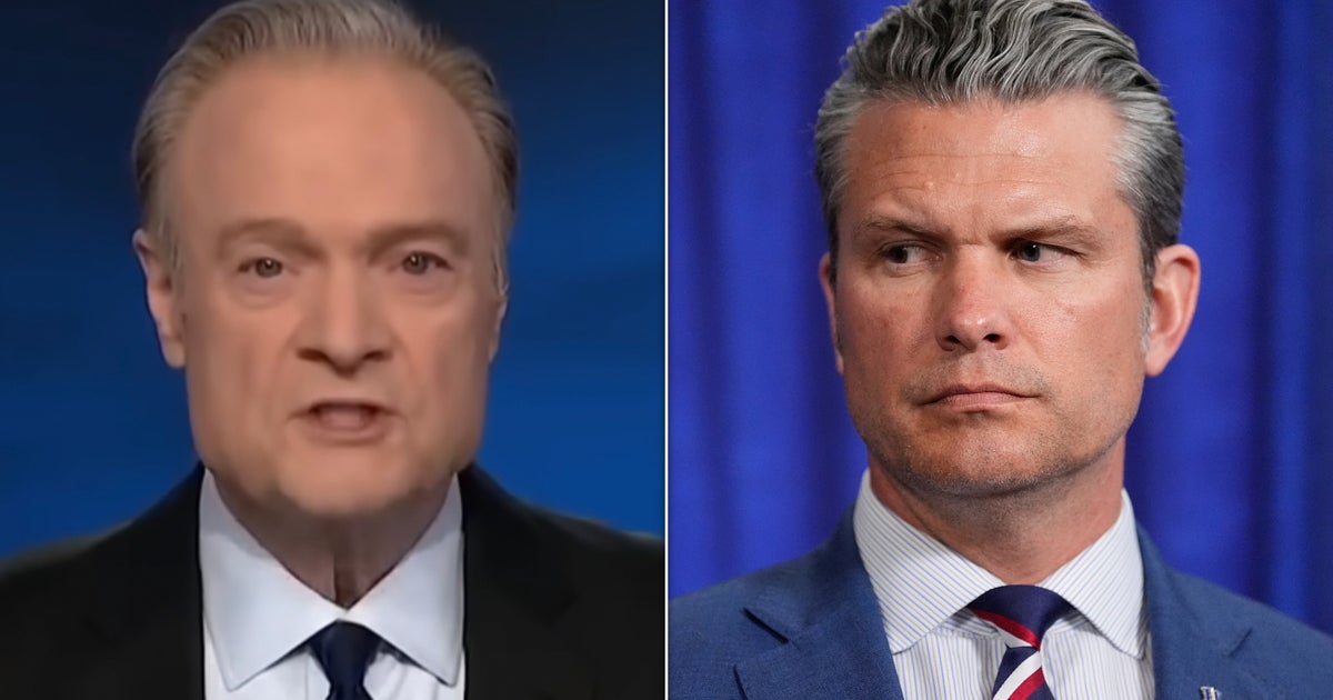 Lawrence O'Donnell Blasts Hegseth Over Legal Battle With Mark Kelly: 'Lawfare For Dummies'