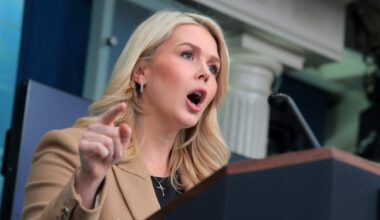 Karoline Leavitt Crashes Out Over Reporter Citing Real ICE Statistics