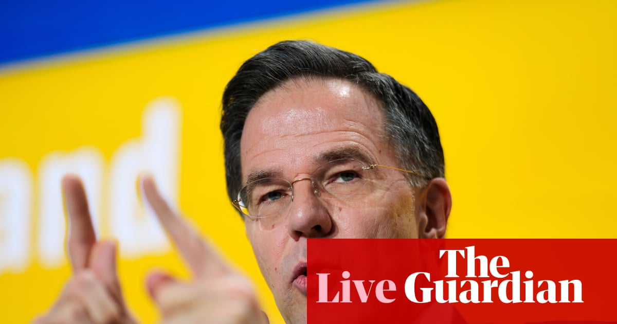 Nato chief Rutte: ‘Keep on dreaming’ if you think Europe could defend itself without US – Europe live | World news