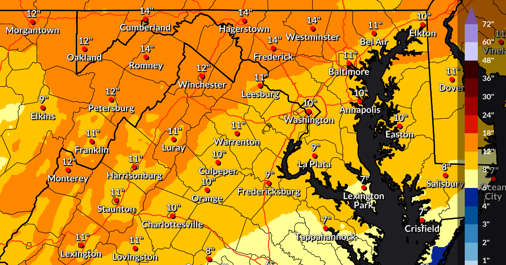 Winter storm warning issued for Northern Virginia | Headlines