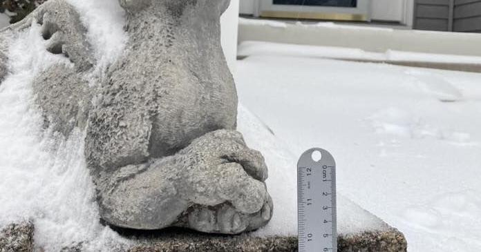 Preliminary snow totals from around Northern Virginia | Headlines
