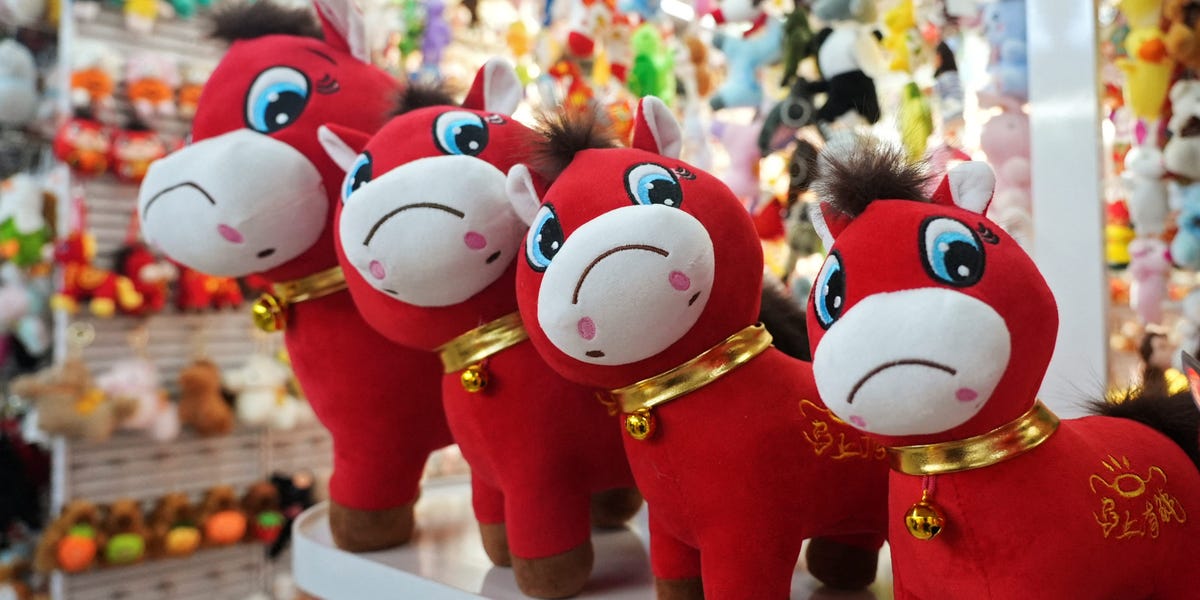 Viral Crying Horse Plushie Become Symbol for Chinese Corporate Hustle