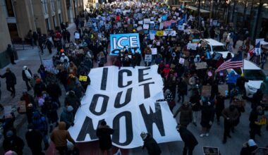 Anti-ICE Protests Take Place Nationwide