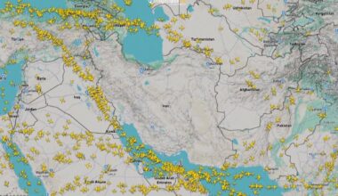 European regulator warns airlines not to fly in Iranian airspace