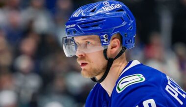 Vancouver Canucks management using ‘rebuild’ word, open to moving Elias Pettersson
