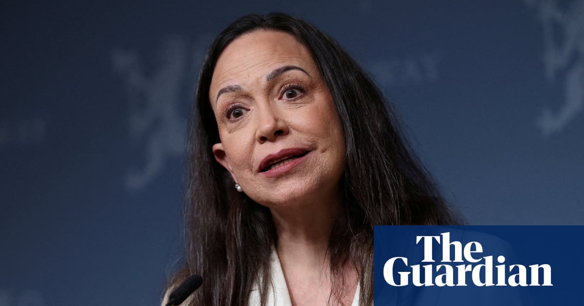 Trump to discuss Venezuela’s future with Machado after Maduro’s capture | US news
