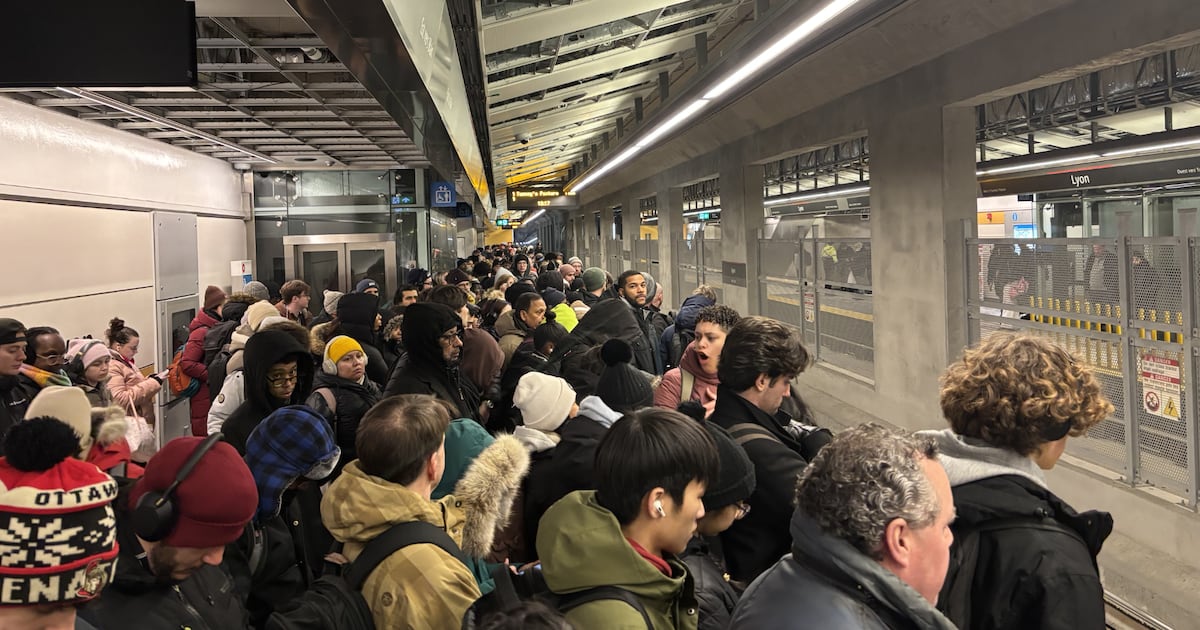 Stopped train on Line 1 disrupts commute as service runs at reduced capacity - CTV News
