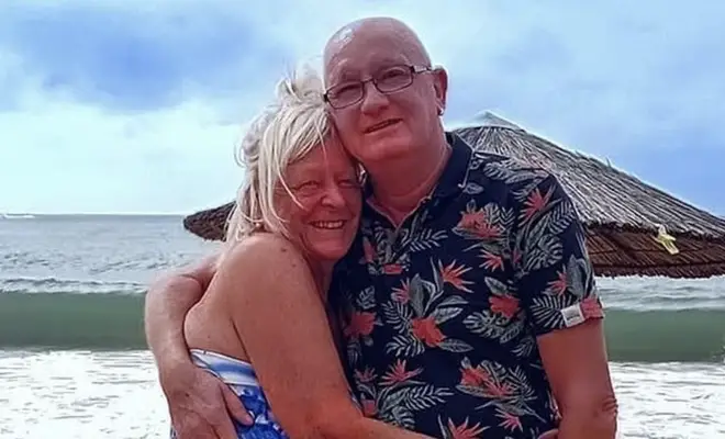 Elaine Richmond, 70, died on December 19 while swimming off the remote Indian Ocean island of Ellaidhoo. Her husband Malcolm, 71, died in hospital days later