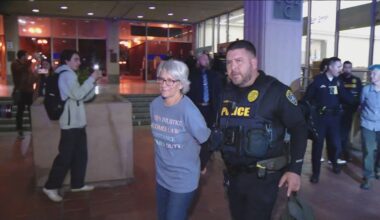 Protesters arrested after barricading San Diego Mayor's office demanding immigration policy changes