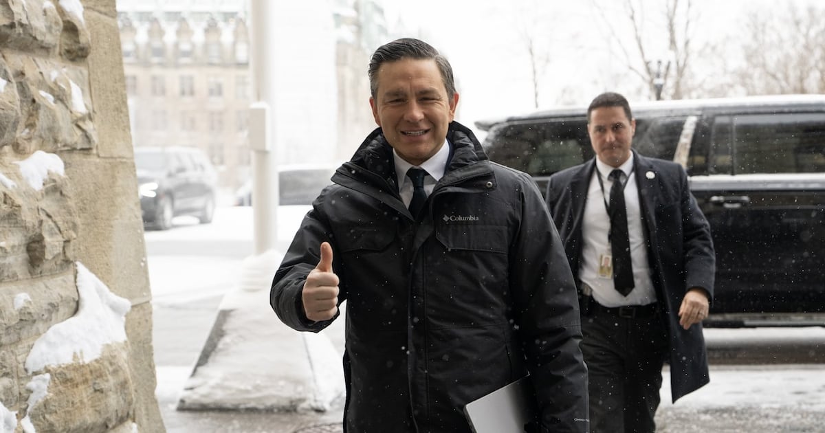 Pierre Poilievre in Calgary for Conservative convention