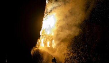 Historic 150-Year-Old Dutch Church Goes Up in Flames amid 'Unprecedented' New Years Violence