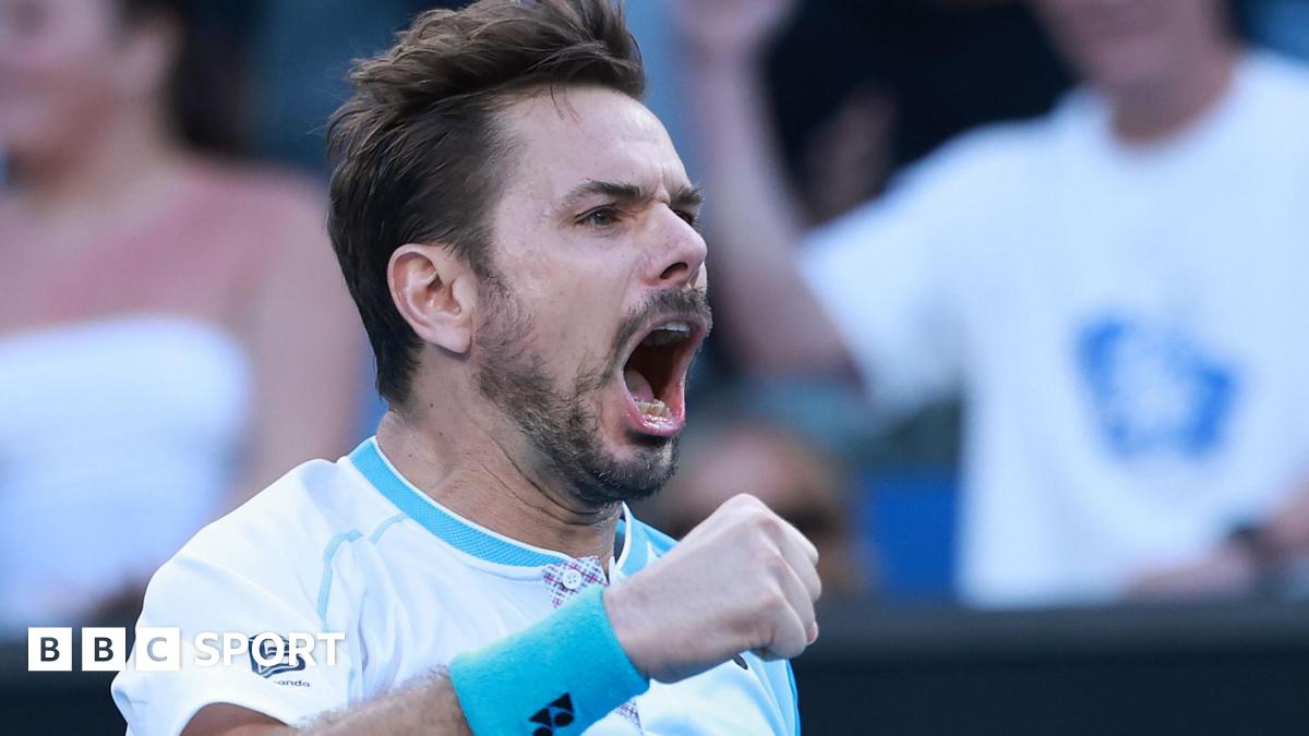 Stan Wawrinka celebrates
