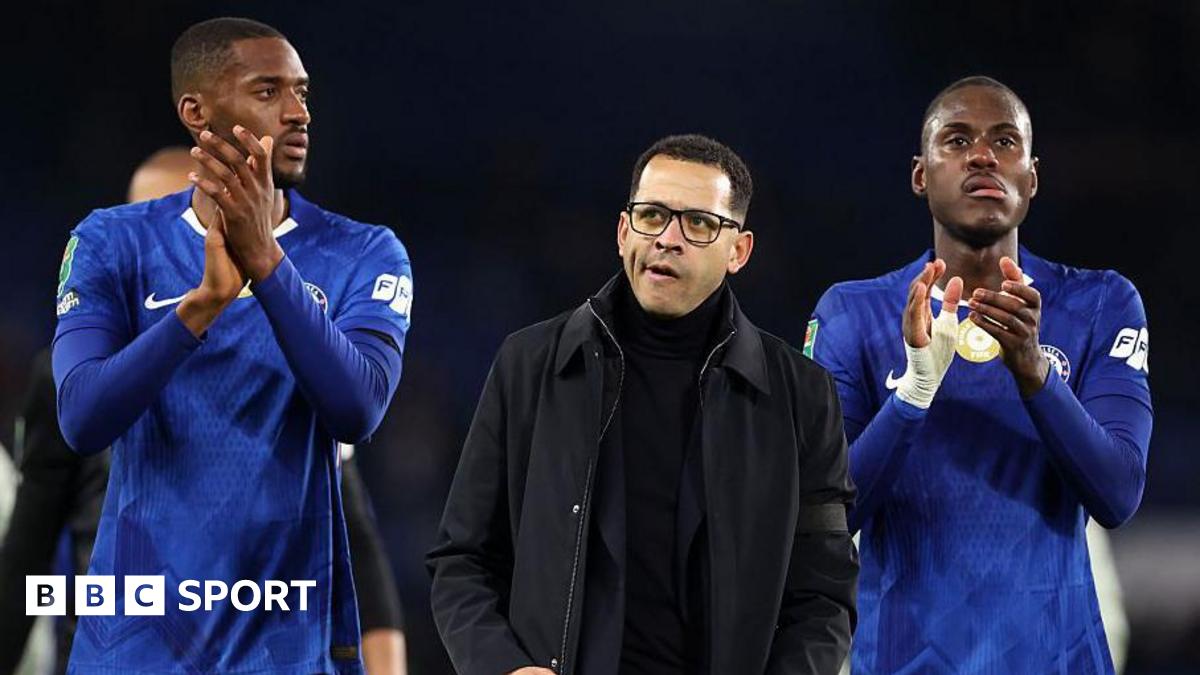 Tosin Adarabioyo, Liam Rosenior and Trevoh Chalobah together after Chelsea lost to Arsenal
