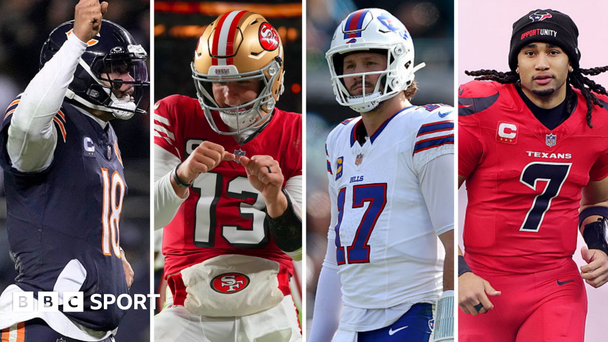 The Chicago Bears, San Francisco 49ers, Buffalo Bills and Houston Texans remain in the NFL play-offs