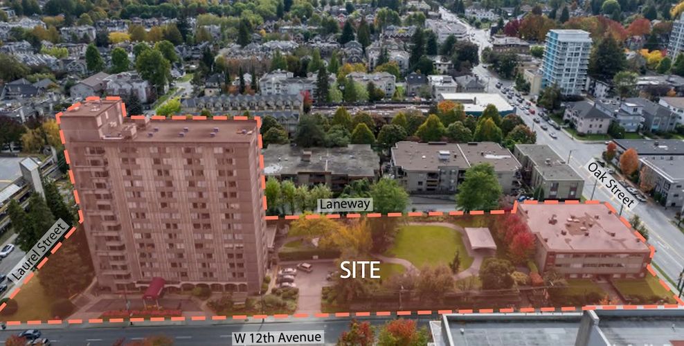 900-990 West 12th Avenue Vancouver General Hospital VGH expansion