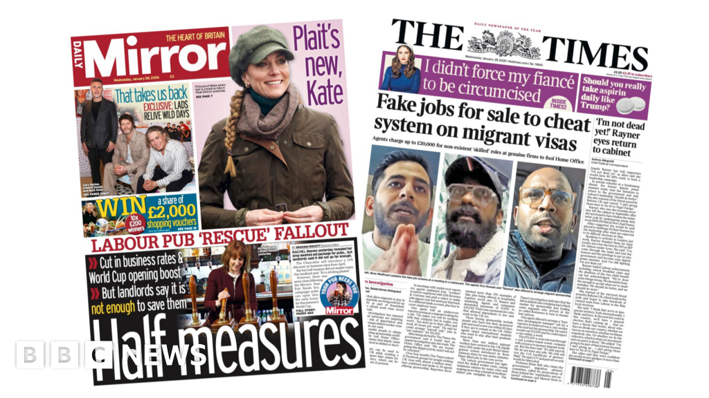 'Half measures' and 'Fake jobs for sale' - BBC