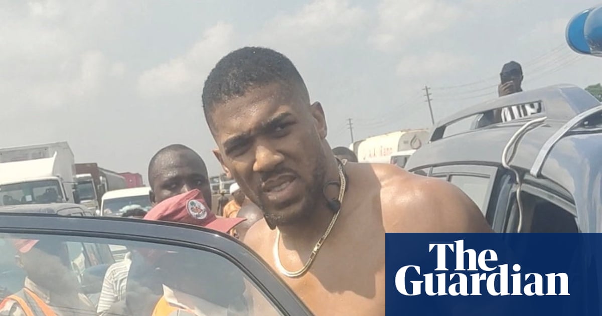 Anthony Joshua discharged from hospital in Nigeria after car crash | Anthony Joshua