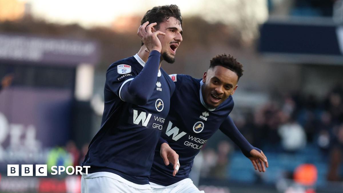 Millwall 2-1 Swansea City: Caleb Taylor's added-time winner sends Lions into top six