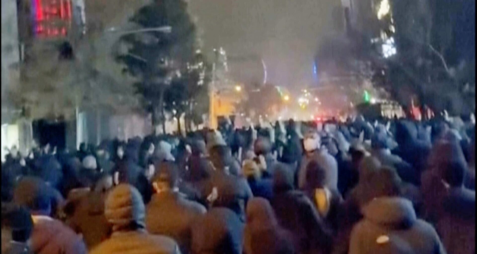 In first calls to outside world, Iranians describe heavy security and damage