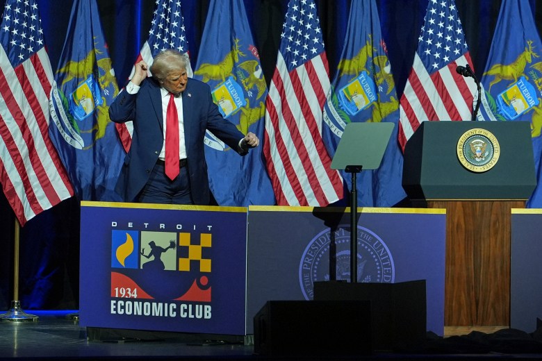 Donald Trump at Detroit Economic Club