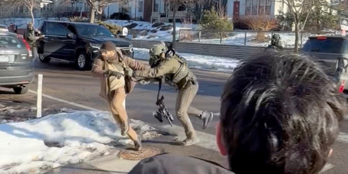 11 days before he was shot and killed by ICE, Alex Pretti kicked out a vehicle taillight and got wrestled to the ground