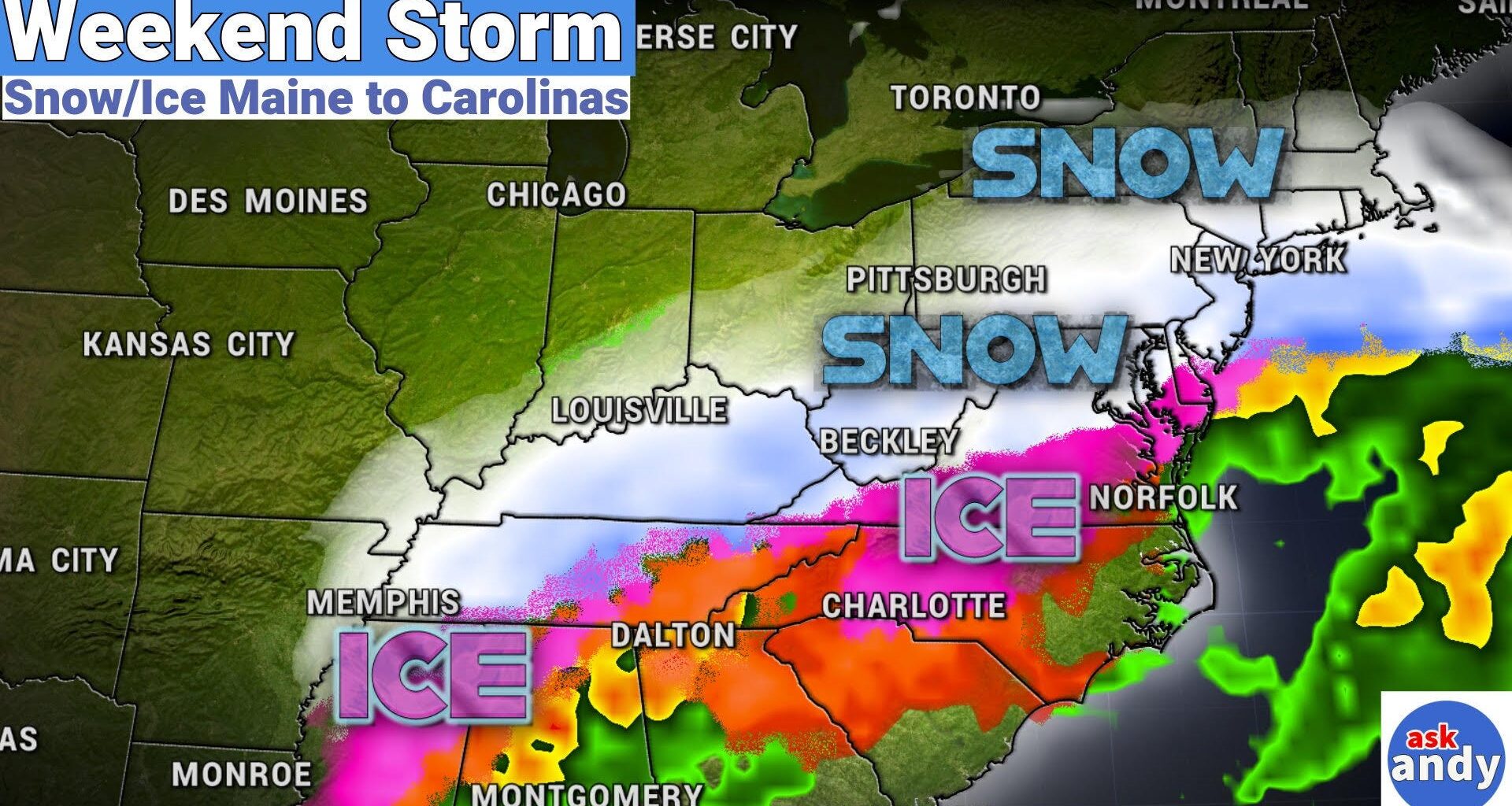 Meteorologist Andy Parker says weekend storm may be underwhelming in WNY
