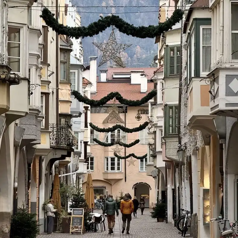 Arcaded Buildings In Brixen - Bressanone, South Tyrol, Italy