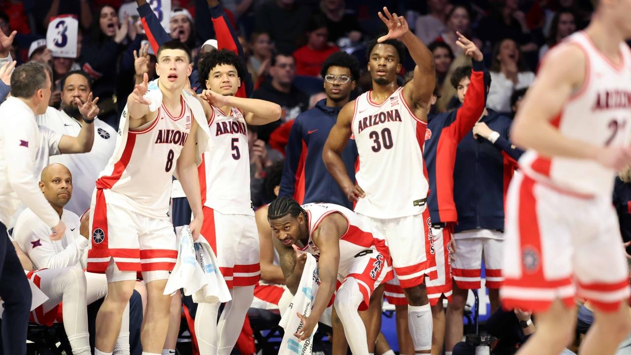 Purdue falls, unbeaten Arizona stays atop latest men's basketball Power 37 rankings