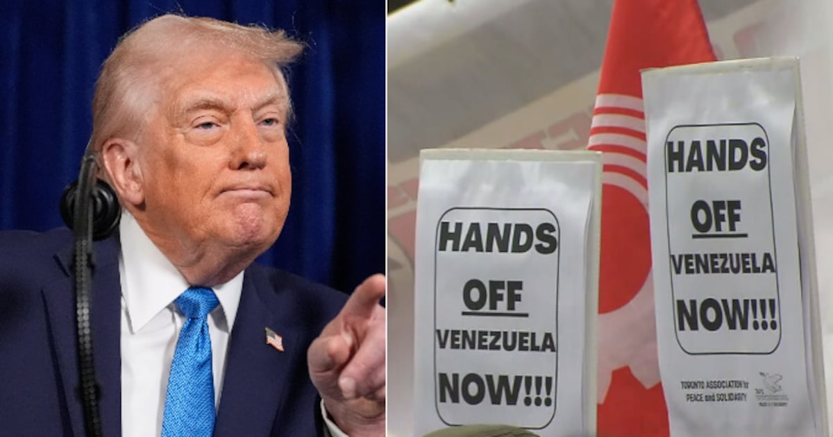 Toronto protesters condemn capture of Venezuela's Maduro