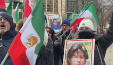 Rallies held in the GTA on Sunday in support of Iran