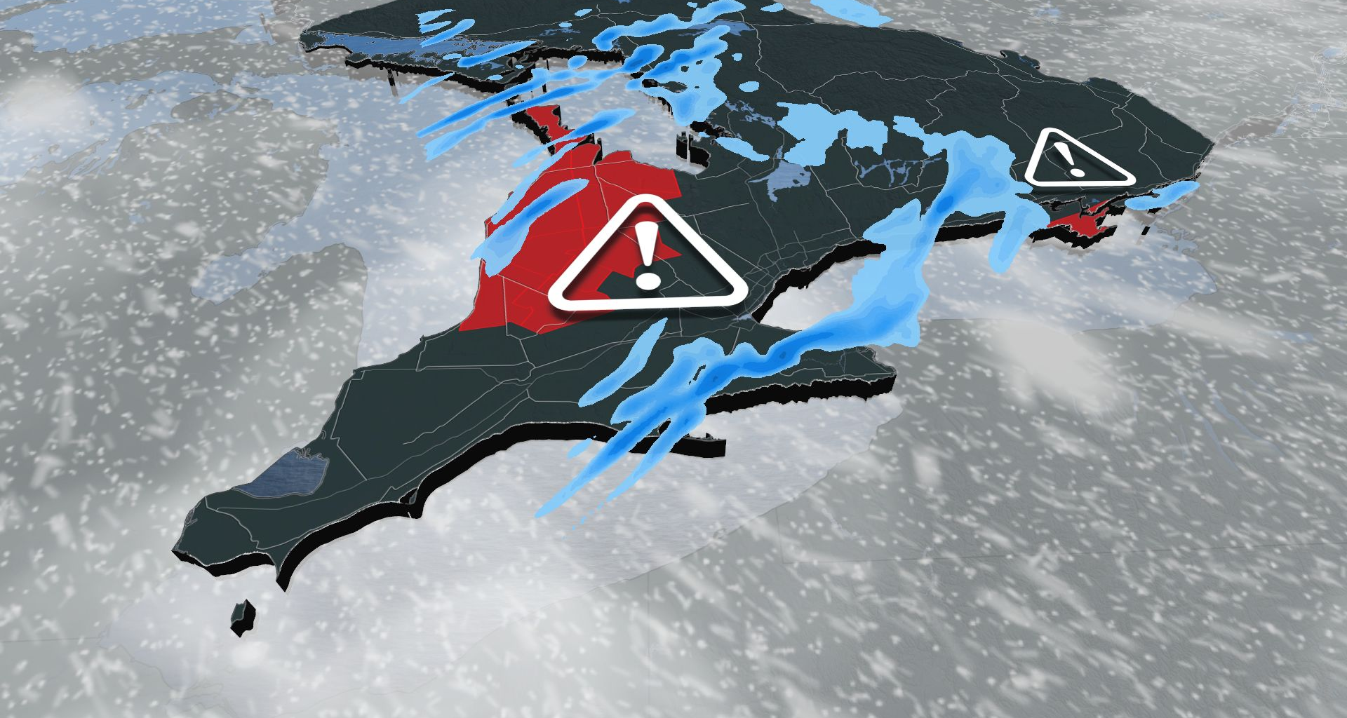 Dangerous travel as snowsqualls, blizzard conditions hit Ontario