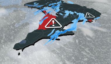 Dangerous travel as snowsqualls, blizzard conditions hit Ontario