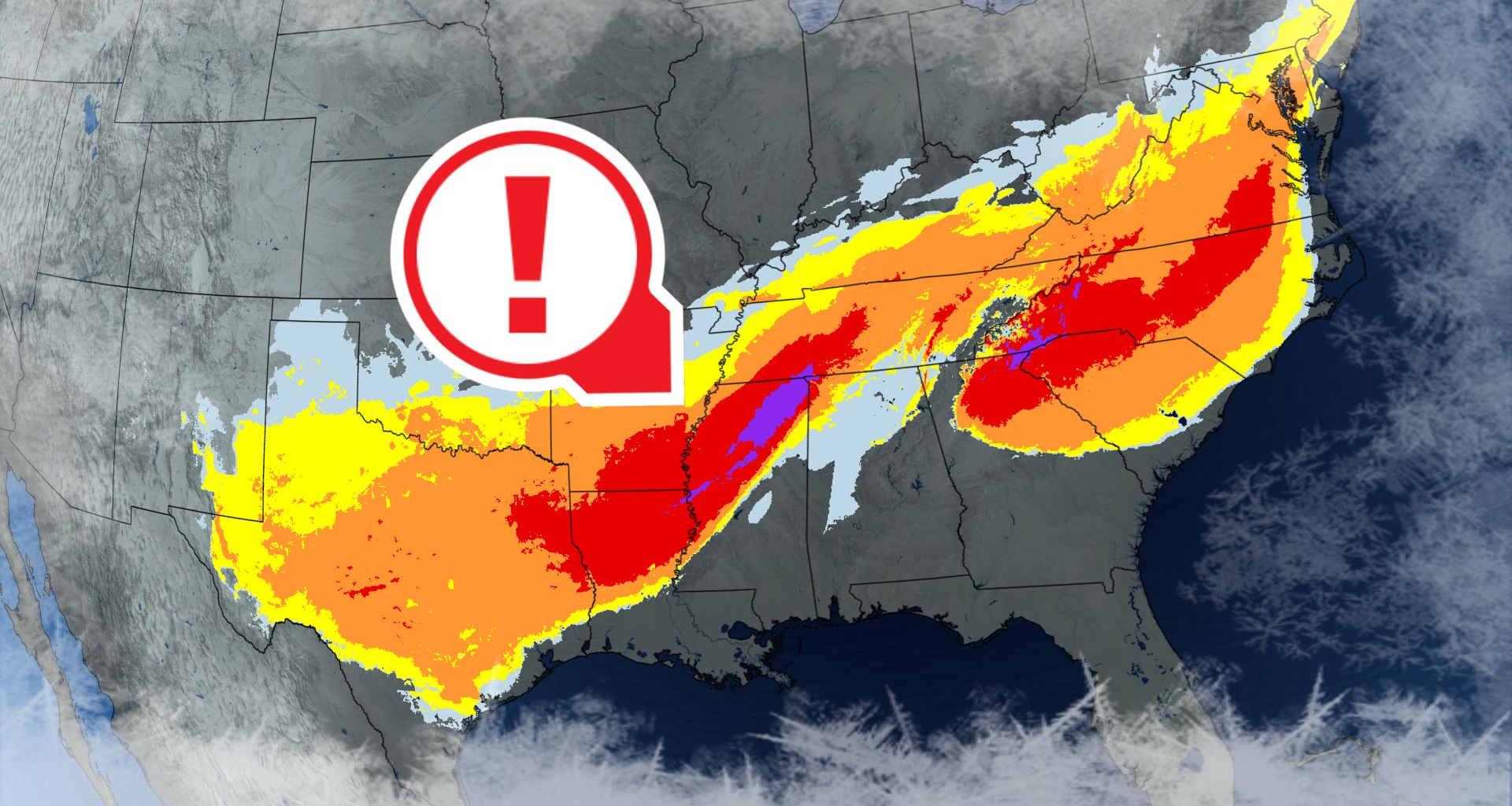 ‘Destructive’ ice storm, snowfall threatens millions in U.S.
