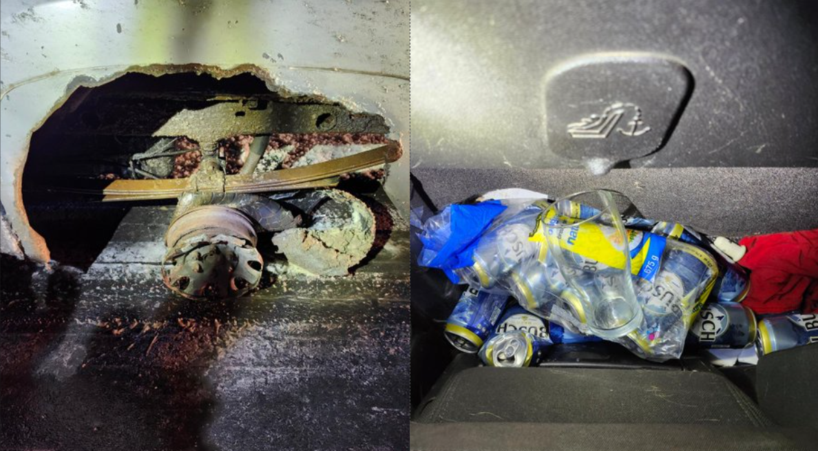 Man charged after 3‑wheeled truck stopped on QEW