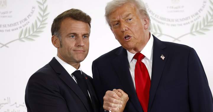 Trump publishes text message from France’s Macron on Greenland - National