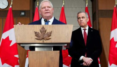 Ford and Carney agree on ‘99%’ of issues despite Chinese EV spat