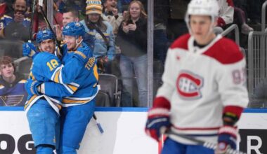 Call of the Wilde: Montreal Canadiens fall flat in 2-0 shutout loss to St. Louis Blues - Montreal