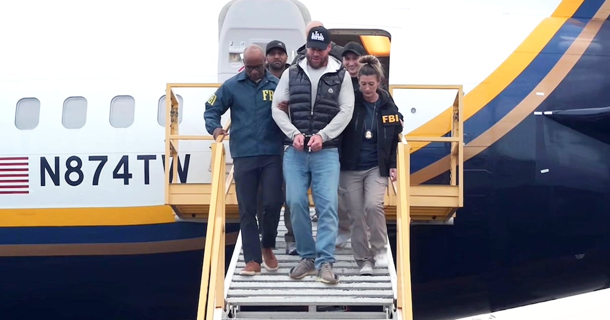 Ryan Wedding surrenders in Mexico