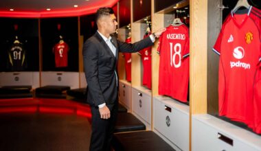 Your chance to win a signed Casemiro shirt - Manchester United