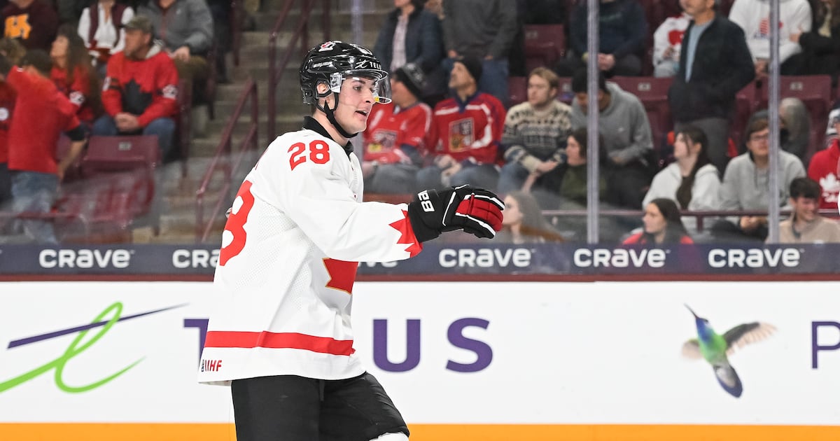 Canada F Brady Martin exits, will not return vs. Czechia