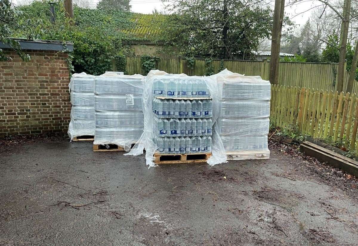 People in Bidborough suffer water problems again