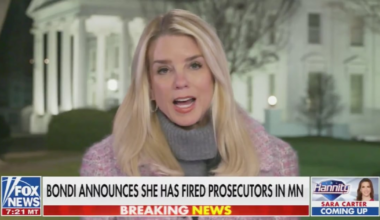 Fuming Pam Bondi Loses It at Prosecutors Quitting Over ICE Killing Probe