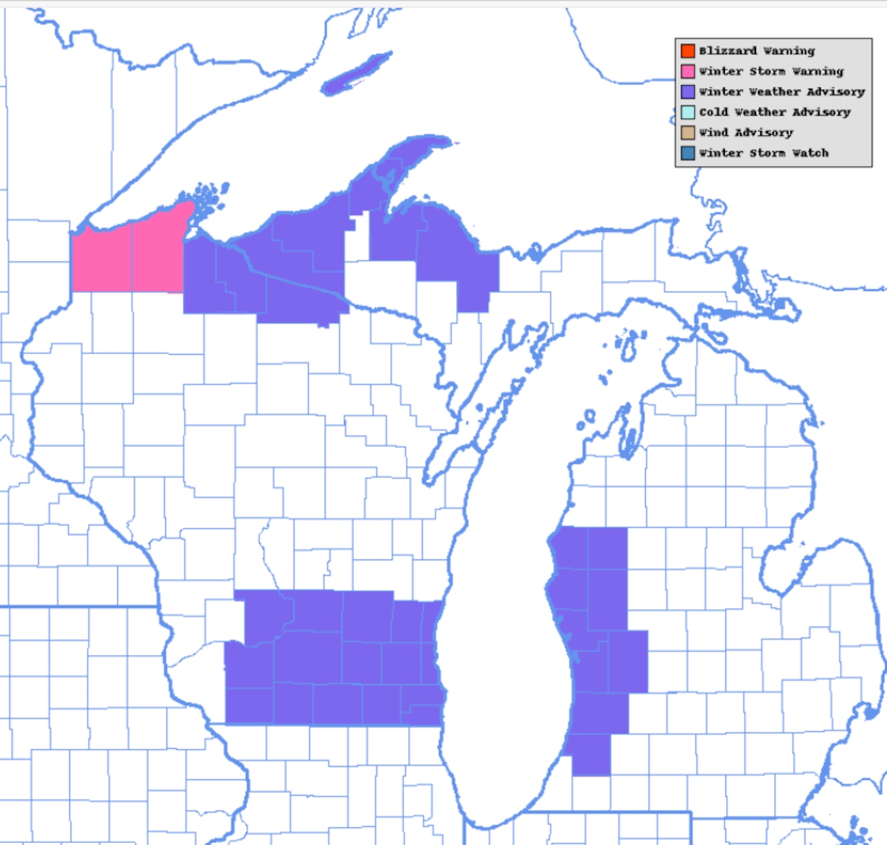 Winter Weather Advisory Expands