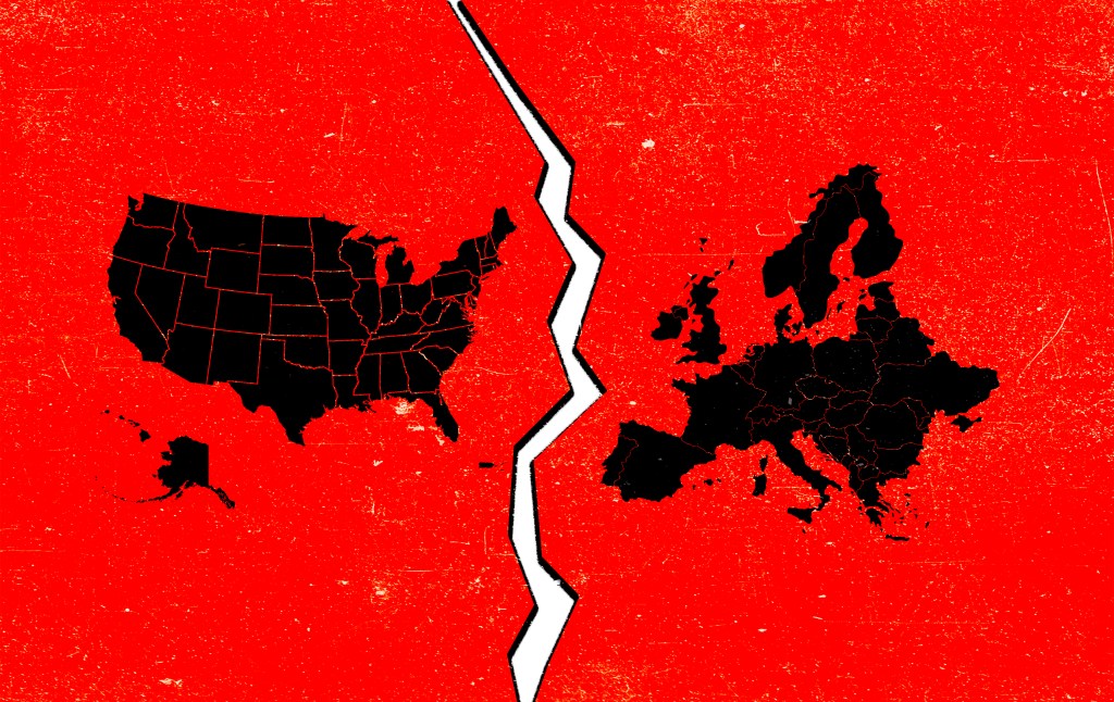 Illustration by Noah Hickey/The Dispatch (Photos via Getty Images).