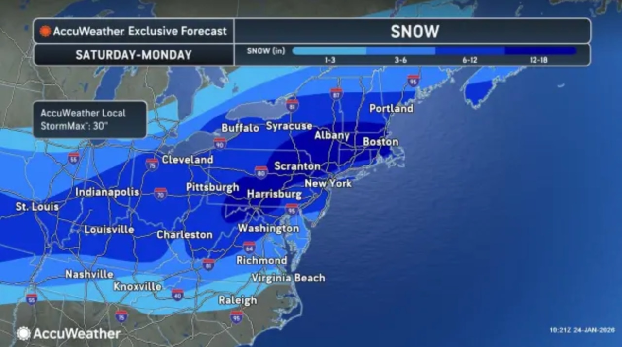 N.J. weather: Fierce snow, ice storm to hit state with up to 18 inches of snow