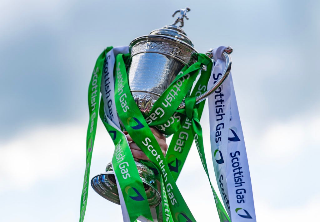 A generic picture of the Scottish Cup trophy